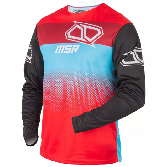 MSR Axxis Range Jersey Blue/Red. (X-Large)